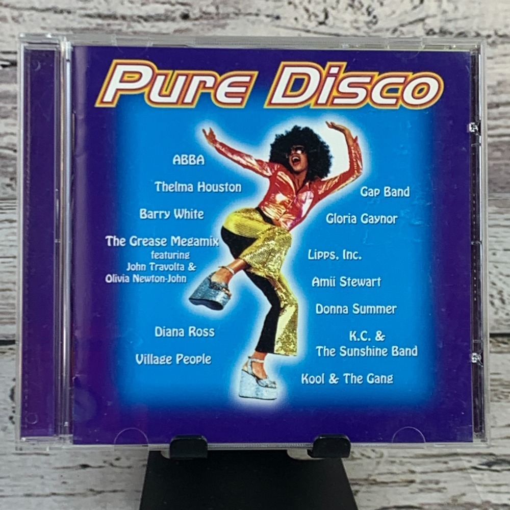 Pure Disco [CD 1996] Compilation ABBA Donna Summer Gloria Gaynor‎ Village People